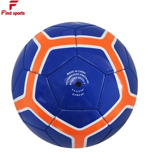 Popular Training Strike Design Football PVC Machine Stitched Ball with <strong>Inflating</strong> <strong>Needles</strong> for Kids Soccer Ball Size 4 in Blue Red - Product Image 5