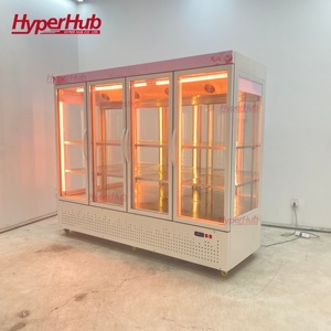 <span class=keywords><strong>Réfrigérateur</strong></span> Vitrine Commercial pour Fleurs à Refroidissement par Air, <span class=keywords><strong>Porte</strong></span> Vitrée Personnalisée, Vente Directe Usine - Product Image 5