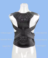 Correcteur de posture dorsal pour hommes et femmes, ceinture de soutien lombaire, sangle, corset en polyester, marque ToDo, fabriqué en Chine