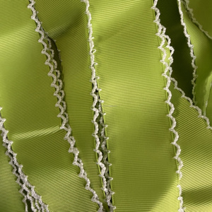 OKAY Hot Selling 1.5 Inch 38mm Lilac Ribbed Fabric With White <strong>Ric</strong> <strong>Rac</strong> Crochet Edge <strong>Trim</strong> ,Moonstitch Edge Grosgrain Ribbon - Product Image 3