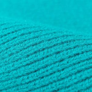 Gorro de lana estilo coreano sin borde, negro, para invierno, tipo beanie, cálido, con protección para las orejas, tejido. - Product Image 2