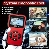 Outil de Diagnostic Automobile Portable V100 OBDIi OBD2 pour Toutes Fonctions Système Diagnostic Automobile OBDII Scanner Voiture