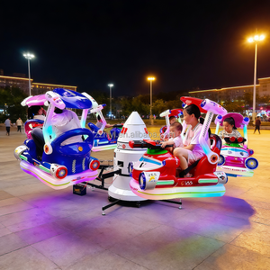 Manège volant électrique rotatif pour enfants, à piles, lumineux, pour <span class=keywords><strong>plaza</strong></span>, en forme de poisson volant, pour les installations de divertissement - Product Image 3