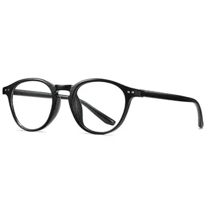 ホットセールラウンドTR90フレームカスタマイズ処方レンズ女性男性opitcal.opticalメガネ