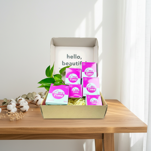 ผ้าอนามัยเมไทม์ สำหรับผู้หญิง แบบบางพิเศษ ระบายอากาศได้ดี มีปีก ผลิตจากฝ้ายออร์แกนิค เป็นมิตรต่อสิ่งแวดล้อม ย่อยสลายได้ ซุปเปอร์ซึมซับ - Product Image 4