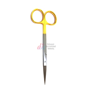 Tijeras de Carburo de Tungsteno para Iris, Acero Inoxidable, Afiladas, Herramientas Quirúrgicas Oftálmicas y Dentales, Proveedor Mayorista - Product Image 6