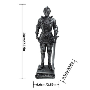 Splendidamente realizzato cavalieri medievali europei arredamento per <span class=keywords><strong>la</strong></span> casa decorazione ufficio in resina artigianato - Product Image 4