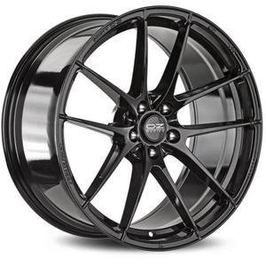 CERCHI EN LEGA LEGGERA HLT 8.5x19 5x112 ET 38 NOIR BRILLANT - Product Image 1