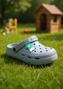 Sandali Zoccoli per Bambini con Spille Animate Taglia 22 Blu Punta Rotonda Tomaia in EVA Tutte le Stagioni - Product Image 2