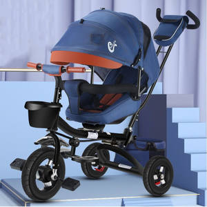 <span class=keywords><strong>Triciclo</strong></span> plegable <span class=keywords><strong>reclinable</strong></span> para niños, <span class=keywords><strong>asiento</strong></span> bidireccional, OEM, personalizado, para exteriores, de 1 a 6 años - Product Image 6