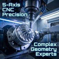 Pièces usinées CNC de précision à 5 axes