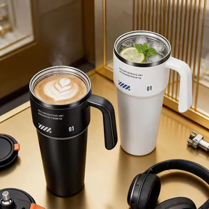 Vaso Térmico <span class=keywords><strong>Cyber</strong></span> Mecha de 1000 ml, de Acero Inoxidable, Doble Pared, Aislado al Vacío, para Viaje - Product Image 5