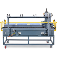 Nouvelle presse à chaud pneumatique entièrement automatique 40x60 pour t-shirts, machine à transfert thermique à quatre stations, machine d'impression par sublimation