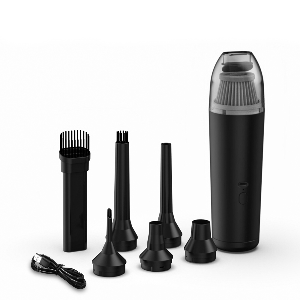 Ручной автомобильный пылесос и пылесос 2 в 1, Многофункциональный беспроводной оконный пылесос 6000 мАч VC14A