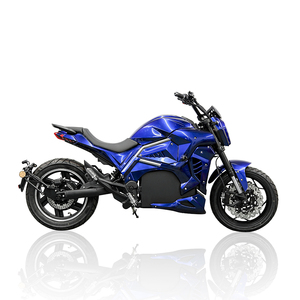 Moto Hezzo EEC COC 72V 5000W avec moteur QS sans balais, batterie lithium longue portée, frein à disque, moto de course pour adultes - Product Image 3