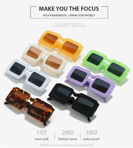 Nouvelle Collection 2025 – Lunettes de Soleil Tendance pour Hommes et Femmes – Monture Carrée – Verres Solaires Tendance - Product Image 2