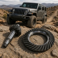 HF pour Jeep Wrangler JK Air Locker – Blocage de différentiel pneumatique pour essieux avant et arrière Dana 30 Dana 44 – Rapports 4.56, 4.88, 5.38 – Tout-terrain