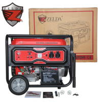 Generator Bensin Zelda 5.5KW, Generator Inverter Portabel 220v untuk Dijual, Generator Gas