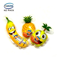 Sachet souple personnalisé en plastique pour liquides, eau, jus de fruits, smoothies et gelées – Forme originale pour boissons