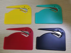 Cortador de letras con logotipo personalizado, abrecartas promocional de plástico con diseño personalizado - Product Image 4