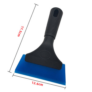 1 adet temiz kazıyıcı kürek kauçuk pencere tonu silecek su bıçak silecek cam Handy araba yıkama temizleyici aracı buz kesici - Product Image 3