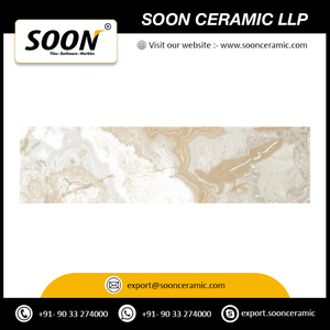 Nouvelle collection de dalles en porcelaine Delmare de 800x3000 mm, finition brillante antidérapante, design traditionnel pour table à manger - Product Image 2