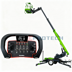 Plateforme de travail en hauteur télescopique articulée électrique remorquable à bon <span class=keywords><strong>prix</strong></span> 14M 16M JCPROTECH T14 24m de hauteur de travail - Product Image 2