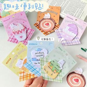 Cartoon Cute Multi-Color Special-Shaped Self-Adhesive <b>Memo</b> <b>Pads</b>-High-Value Learning Office Supplies for Record <b>Memos</b> School - Product Image 5