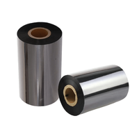 Pita Foil termal Resin hitam untuk Printer