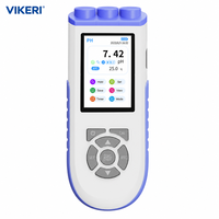 Medidor de Conductividad Portátil VIKERI EC10, Probador de Salinidad EC TDS para Análisis de Agua Potable, Tratamiento de Aguas Residuales y Calderas