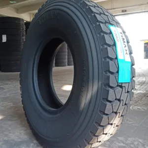 Neumáticos radiales para camiones de la marca TIMAX de China 315/80/22.5 13R22.5 295/80/22.5 nuevo material de goma sin cámara de precio más bajo para camiones