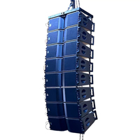 Haut-parleurs de klaxon passifs professionnels Line Array 8 Pcs Performance du système sonore vide pour la scène