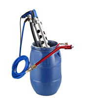 Petite version améliorée du mastic de peinture anti-fissure, revêtement imperméable et ignifuge, machine de pulvérisation multifonctionnelle