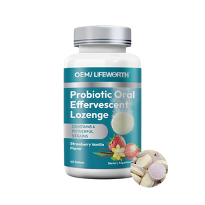 LIFE WORTH Mund gesundheit Probiotika Brause tabletten für die Behandlung von Mundgeruch - Product Image 1