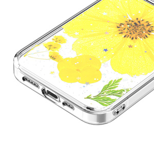 เคสโทรศัพท์ Xiaomi <span class=keywords><strong>Poco</strong></span> M6 Pro 4G ลายดอกไม้จริงเคลือบอีพ็อกซี่ ดีไซน์สำหรับผู้หญิง น่ารัก - Product Image 3