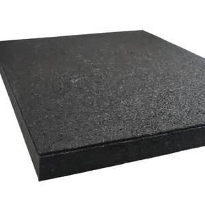 Vente chaude Supersafe Durable Résistant Aux Chocs Anti-Ricochet 50mm D'épaisseur 500x500mm Carreaux De Sol En Caoutchouc Balistique Moderne - Product Image 6