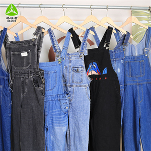 VIP kiện trang phục celana phụ nữ giản dị của tiết kiệm quần áo SET DENIM phụ nữ quần cho thứ hai tay treo quần - Product Image 2