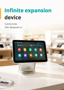 <span class=keywords><strong>10</strong></span>-точечный емкостный сенсорный POS-терминал Android с несколькими вариантами оплаты для торговых автоматов - Product Image 4