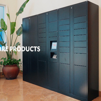 Armoire métallique armoire de rangement intelligente pour colis, casier électronique intelligent pour livraison de colis, salle de sport, parc de plage