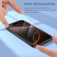 Paquet de 3 protecteurs d'écran en verre trempé pour téléphone à couverture complète échantillon gratuit pour iphone 15 14 13 12 11 Pro 8 Plus X Xs 16 Pro Max