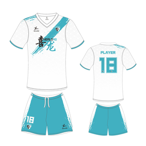 2017 Latest Design Youth Blank <span class=keywords><strong>Used</strong></span> Green Cheap Wholesale <span class=keywords><strong>Soccer</strong></span> Uniform - Product Image 3