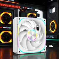 Ventilateur de refroidissement pour boîtier d'ordinateur de bureau ultra-silencieux haute performance Speedy 12 cm ARGB synchronisé 12V