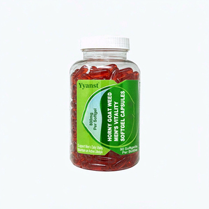 Horny Goat Weed Extra 800mg Capsules molles 90 pièces Endurance physique et énergie quotidienne Complément naturel de vitalité masculine OEM - Product Image 1