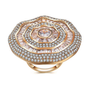 مجوهرات UMCHO وصلت حديثًا خواتم تصميم رائع مجوهرات نسائية ، خاتم تصميم على شكل فطر كبير الحجم - Product Image 4