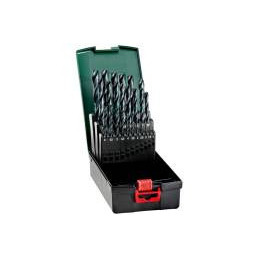 Jeu de forets Metabo HSS-R, 25 pièces, étui en plastique pour métal, bois, plastique - Product Image 3