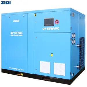 Air-cooling single stage 7 bar 8 bar 10 bar 55kw oil free water lubrication air compressor with competitive price for medical