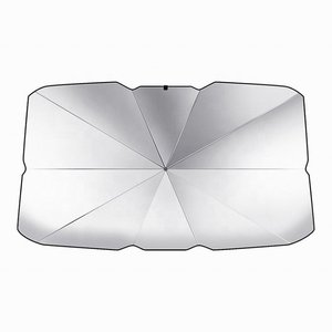 Silver <b>Car</b> Windshield <b>Sun</b> Shade Foldable Heat Block <b>Car</b> <b>Sun</b> <b>Screen</b> for Summer Parking - Product Image 1