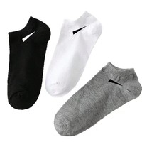 Chaussettes basses pour hommes et femmes, respirantes, fines, en coton, athlétiques, décontractées, invisibles