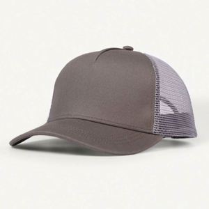 Gorra de béisbol unisex de malla con 5 paneles de gamuza, personalizable con tu propio logo, estilo camionero, a la moda, para exteriores y playa - Product Image 3