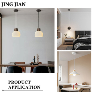 Cable <span class=keywords><strong>de</strong></span> Extensión <span class=keywords><strong>de</strong></span> Alimentación <span class=keywords><strong>de</strong></span> 1m con Enchufe EU/US, Lámpara Colgante <span class=keywords><strong>de</strong></span> Plástico con Base para Portalámparas E27 - Product Image 6